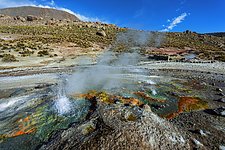 The Geyser El Tatio