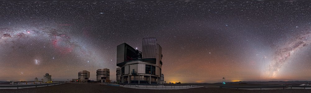 Night Sky Gems over the Very Large Telescope