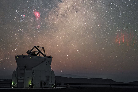 Paranal red sprites
