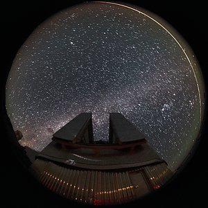 The sky above La Silla