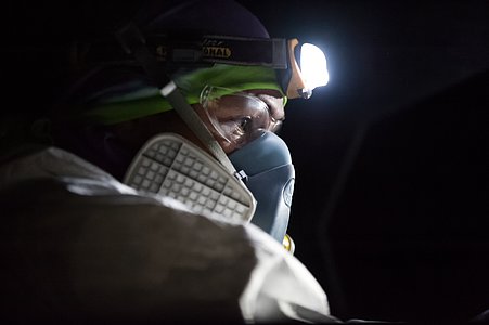 Working through the night