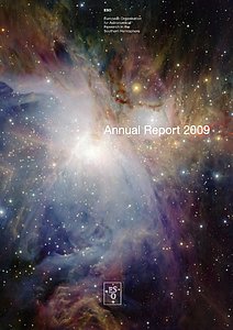Cover of the ESO Annual Report 2009