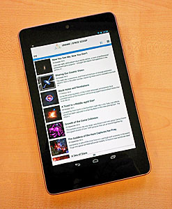 The Space Scoop Android app