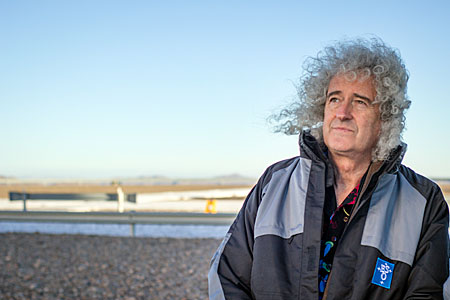 Rock Star and Astrophysicist Brian May Visits Paranal