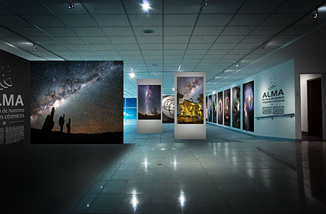 ALMA Exhibition Opens in Santiago