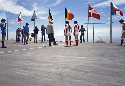 The La Silla baby football tournament