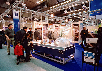 ESO section of EIROforum information stand