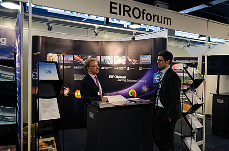 EIROforum stand at ICRI