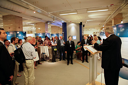 Bill Stirling at EIROforum reception