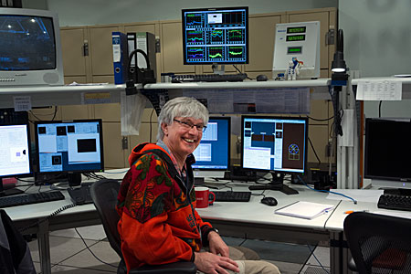 Uli Käufl in the VLT Control Room