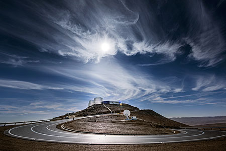 Road to Paranal