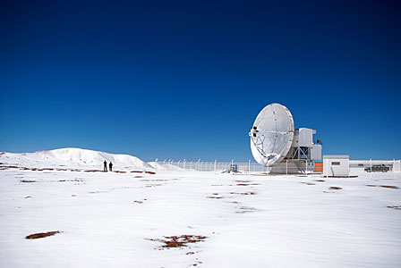 APEX image calendar, February 2010 — APEX in snow