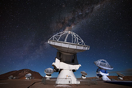 ALMA beneath the stars