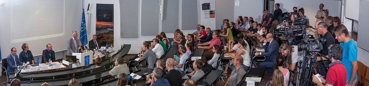 Press Conference at ESO HQ