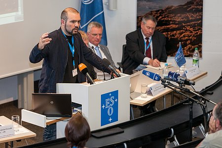 Press Conference at ESO HQ