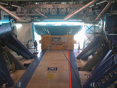 Installation of the M1 cell and mirror