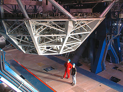 Installation of the M1 cell and mirror