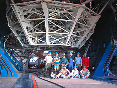 Installation of the M1 cell and mirror