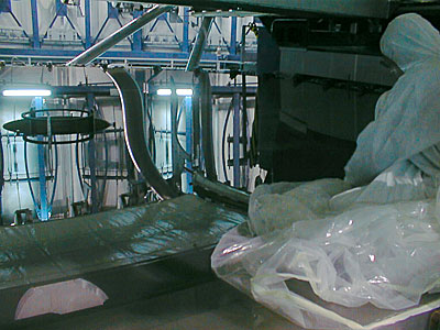 Installation of the M2 mirror