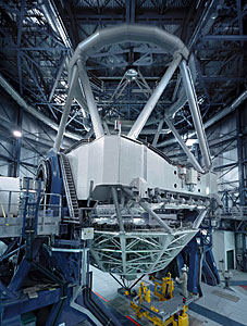 VLT Unit Telescope 1 in its Enclosure