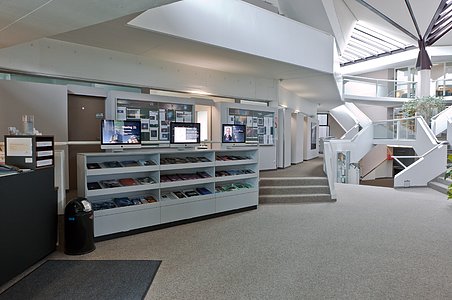 Entrance area at ESO Headquarters