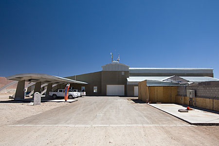 The ALMA Array Operations Site Technical Building on Chajnantor