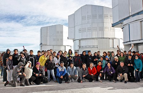 Astronomy Olympics Reaches the Very Large Telescope