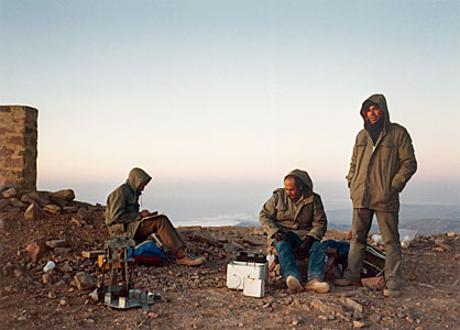 VLT Site Tests in 1989