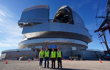 El presidente de la República Checa y el ministro de Relaciones Exteriores de Chile visitaron el Observatorio Paranal de la ESO en Chile