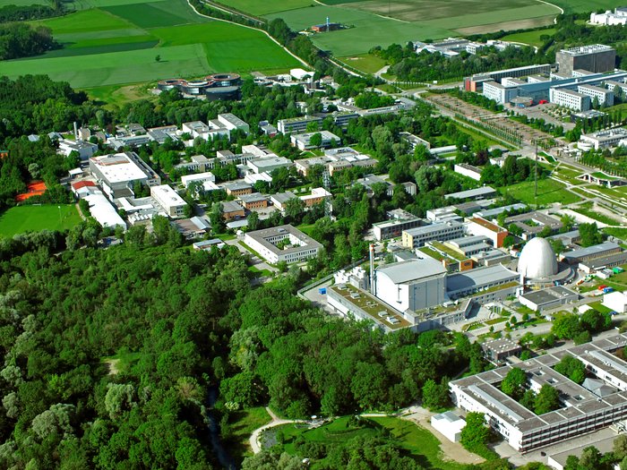 Garching Science Campus seen from above