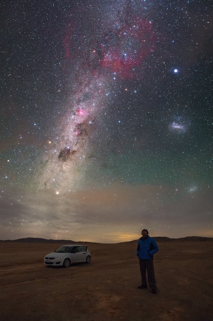 A spectacular view over the Atacama