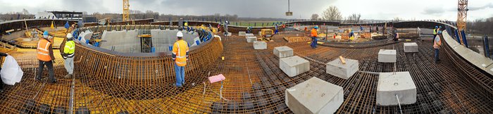 Roof under construction