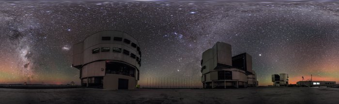 A panorama view of the VLT