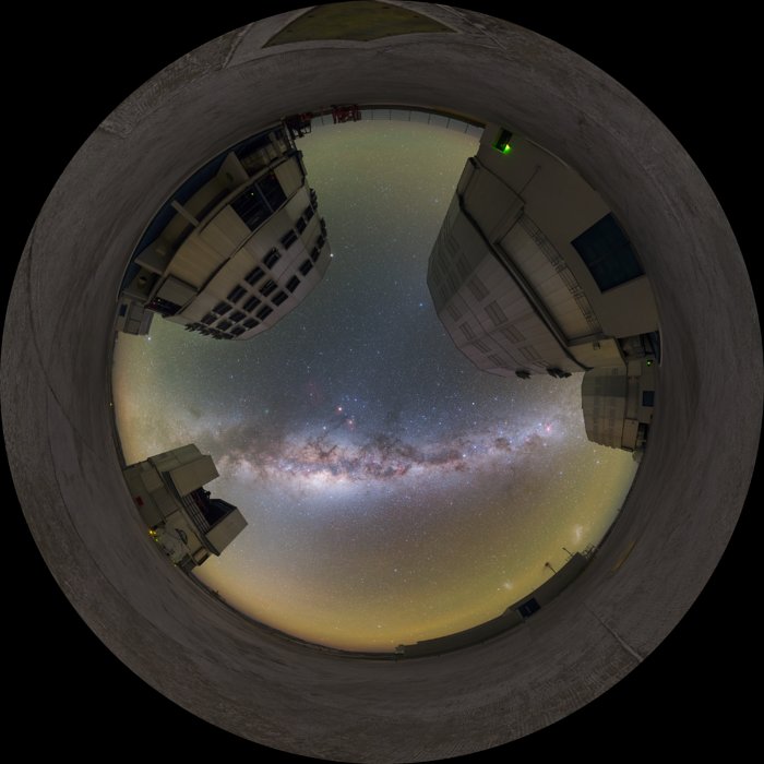 Paranal bow — fisheye