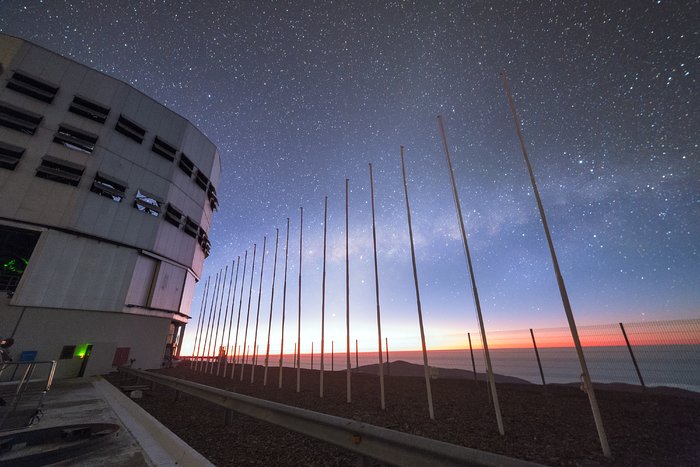 Night sky at Paranal