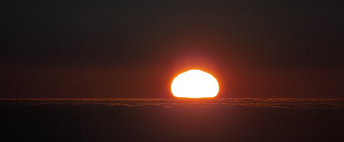 Sunset at Paranal Observatory