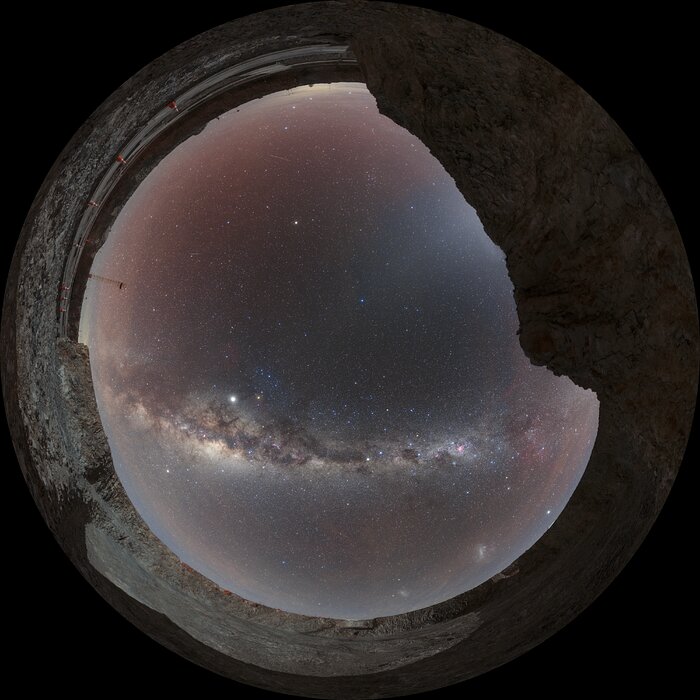 Milky Way above the ELT site