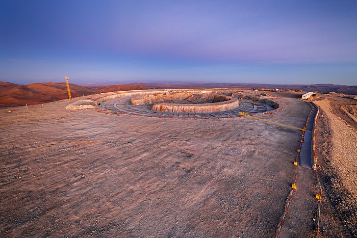 Construction of the ELT in Chile is underway