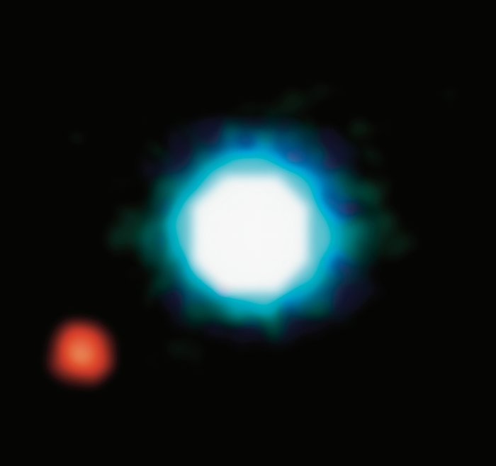 2M1207b - first image of an exoplanet