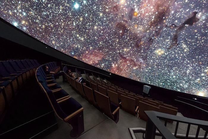Starry skies in the planetarium