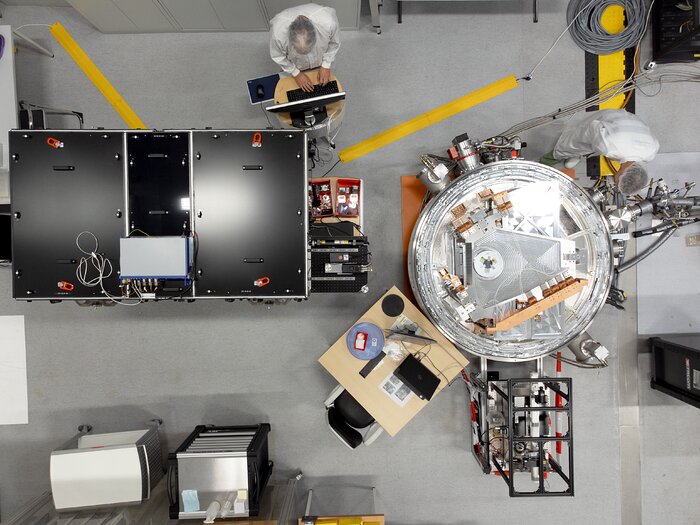 ELT METIS Adaptive Optics undergoes tests at Heidelberg, Germany (top view)