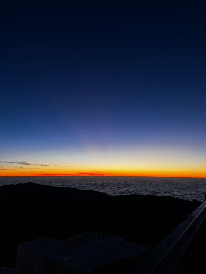 Sunset from the Very Large Telescope (VLT) platform