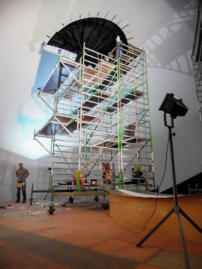 Construction of the Planetarium