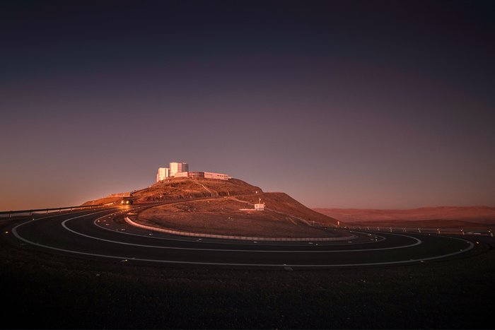 Telescope on the mountain