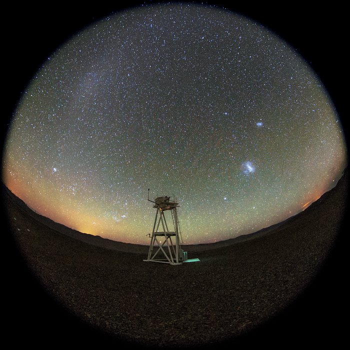 Scattered sunlight at Paranal