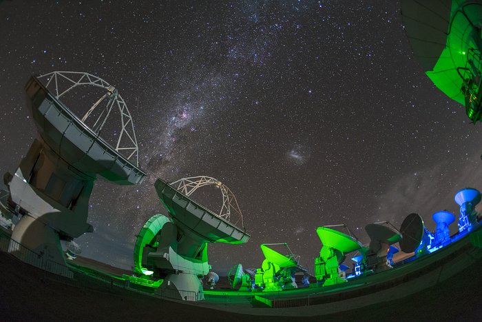 ALMA and the Milky Way splash