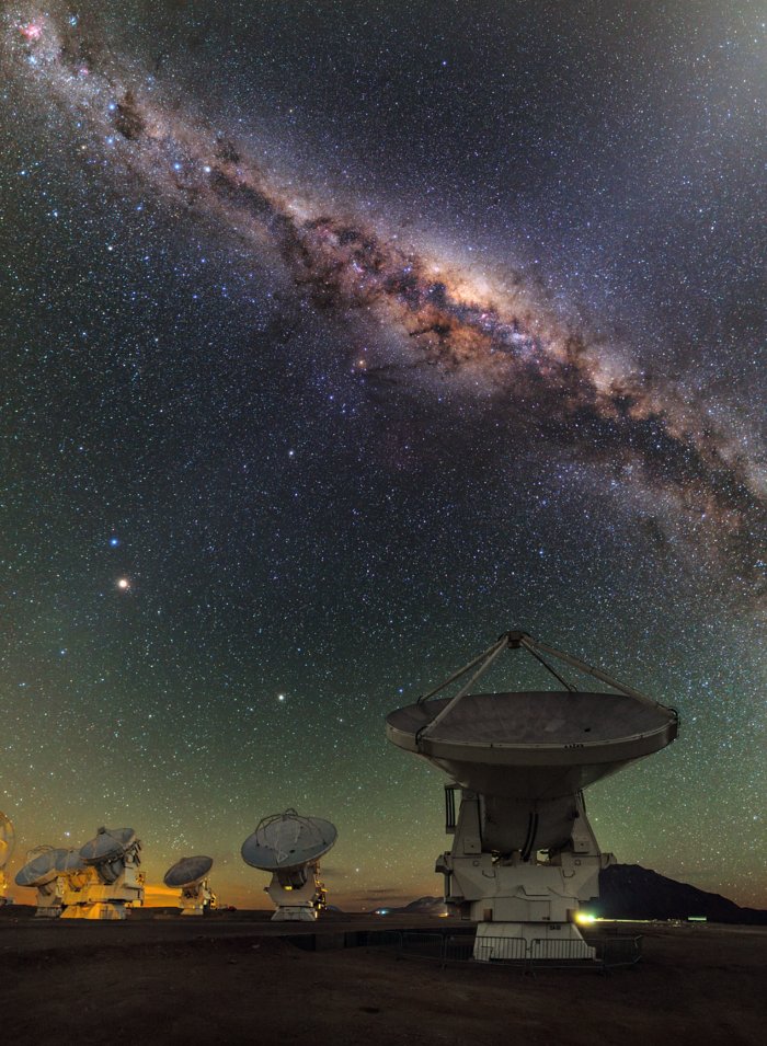 ALMA y el centro de la vía láctea