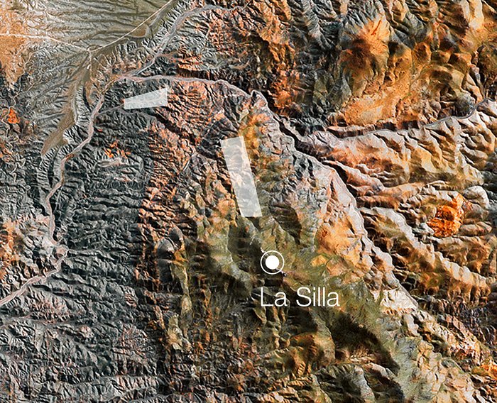 Solarfarm am La Silla-Observatorium