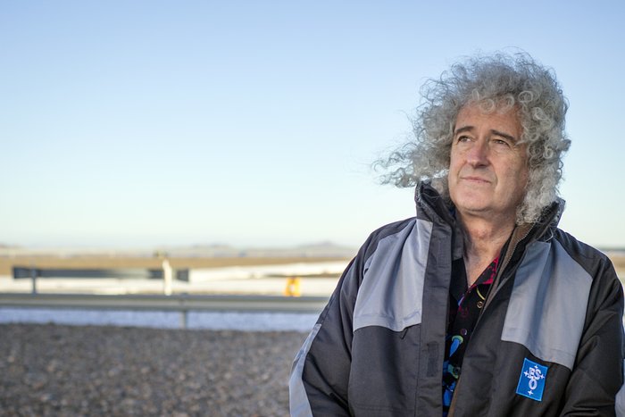 Rockstar und Astrophysiker Brian May besucht Paranal