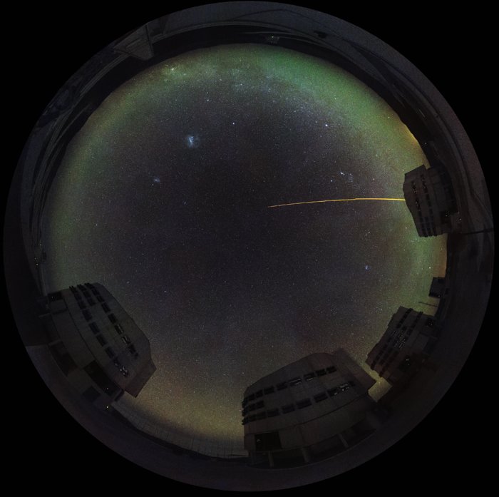 Fisheye view of Paranal